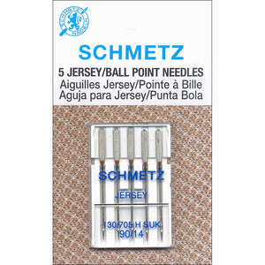 SCHMETZ #1726 Aiguilles Jersey POINTE BILLE 90/14 x5