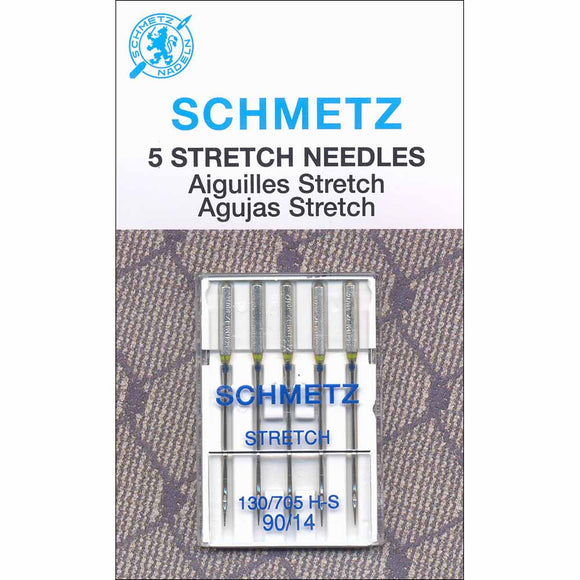 SCHMETZ knitting needles #1713 on cardboard - 90/14 - 5 units