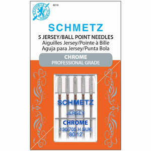 SCHMETZ #4014 Chrome Jersey - 80/12 - 5 units