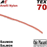 Anefil Nylon TEX70 - Saumon - 300 mètres
