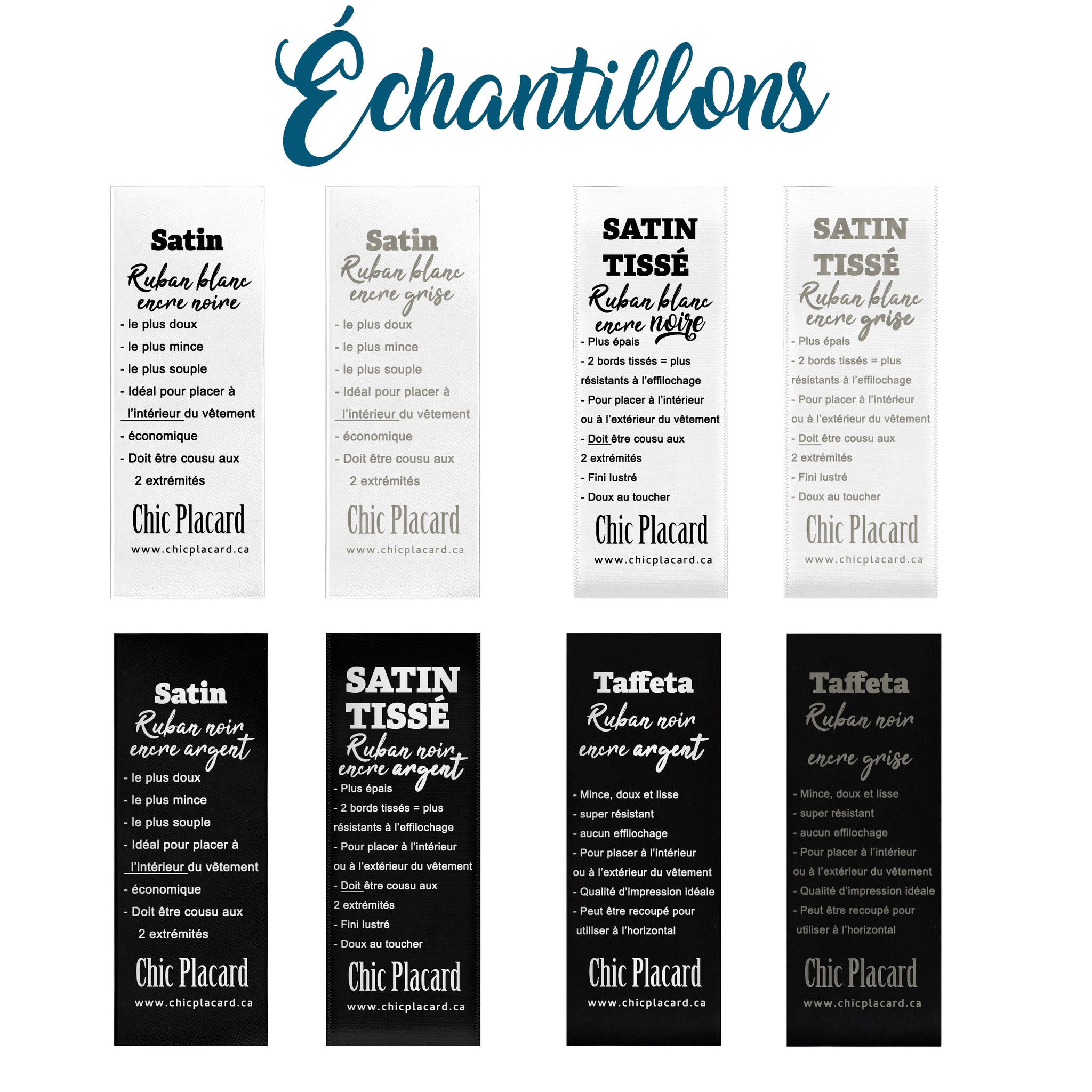 Lot De 200 étiquettes Nominatives LetCart - Blanches, Tissées, à Coudre Ou Repasser - Pour Vêtements