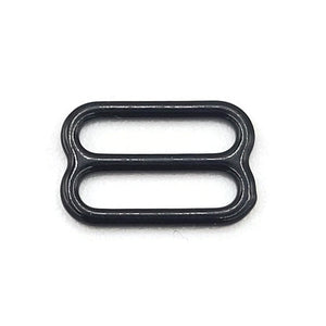 Clips de réglage pour bretelles de soutien-gorge (x2) Noir
