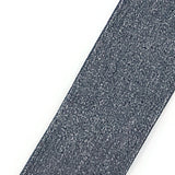 Élastique tricoté doux 38mm - Gris (au 1/2m)