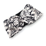 Bouquet of flowers - Lined headband with decorative bow (In stock!)