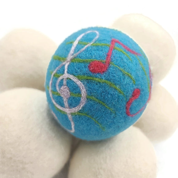 Music drying ball