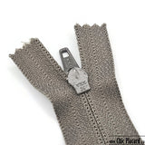 Closed-tip zipper-#3 - 25cm/10 ''-Taupe gray