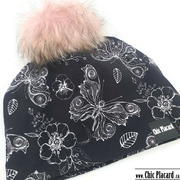 T236 Lined toque - foxes (In stock!) 21
