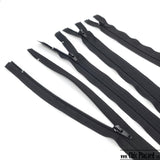 Separable Zipper-#5 - 60cm/24 ''-Black