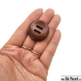30mm 2-hole wooden button