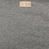Tuque doublée & cache-cou - unie, couleur gris moyen à confetti de couleurs - 18po