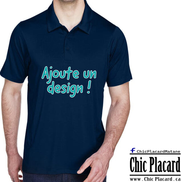 Customizable DRYBLEND T-shirt - Unisex Adult Petit/Small Black