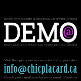Email label design demo