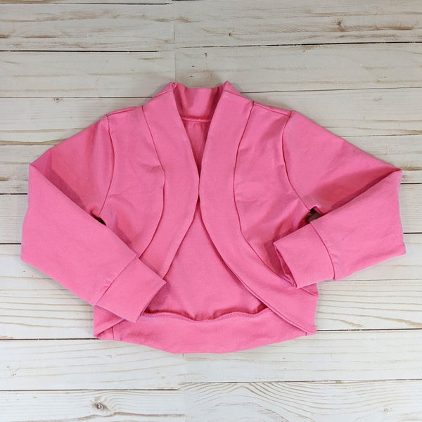 Pink bolero with long sleeves – Chic Placard