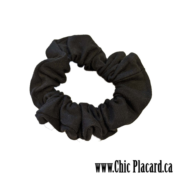 Scrunchie 2 wraps black CP60