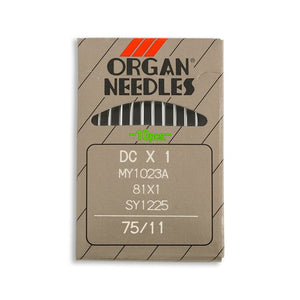 ORGAN DCx1 SUK/BP 75/11 Aiguilles industrielles x10