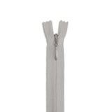 Zipper invisible - Nylon #2 - 45cm/18'' - Gris pâle