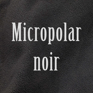 Micropolar noir (au demi-mètre, en continu)