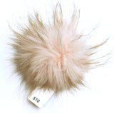 Real fur pompom ROSE BLUSH s10
