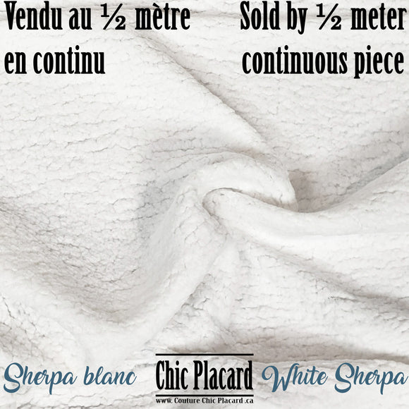 White Sherpa (half meter, continuous)