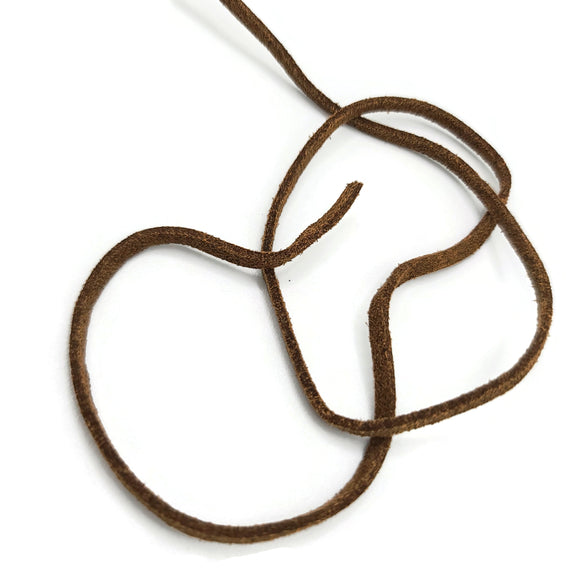 5mm Brown suede cord (1/2m tall)