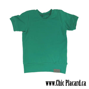 T-shirt vert tropiques - 3T