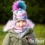 Toque The princess and her unicorn (to order, model of your choice) T237